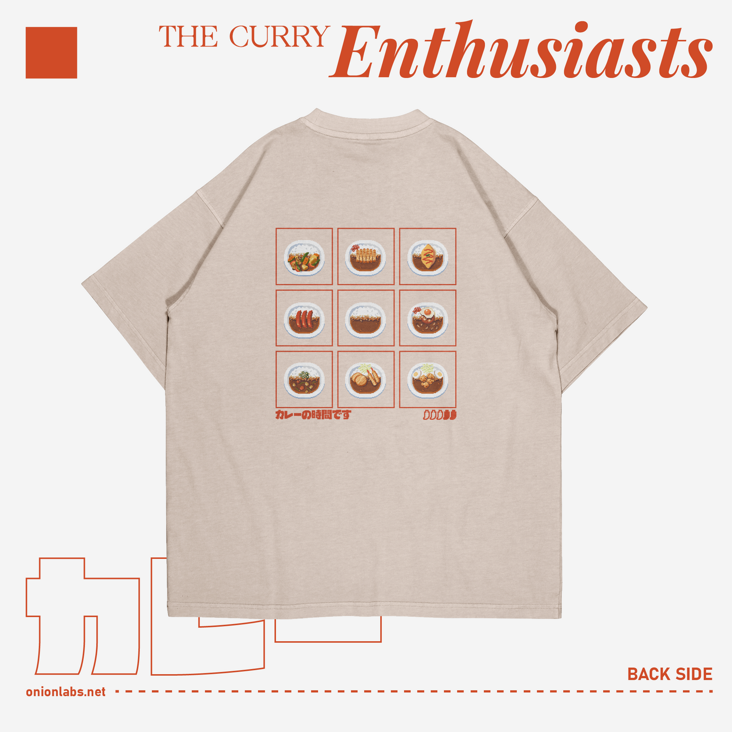 Curry Enthusiasts Oversized Shirt