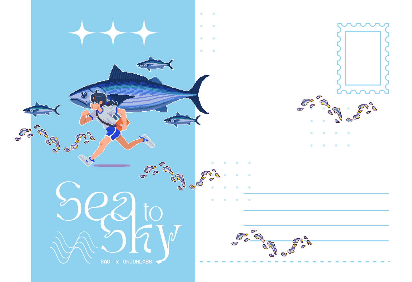 SEA to SKY Postcard