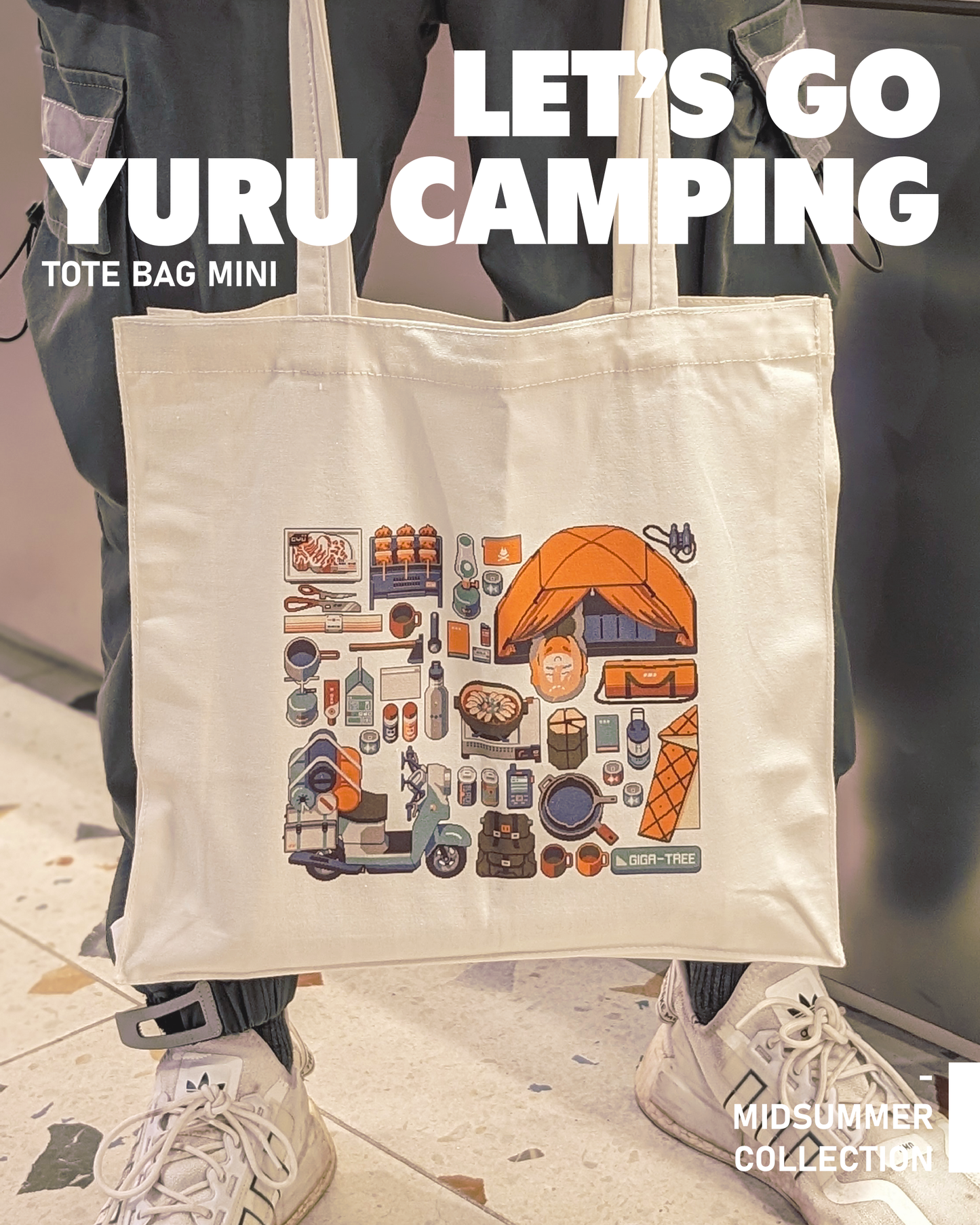 Yuru Camping Tote Bag Mini