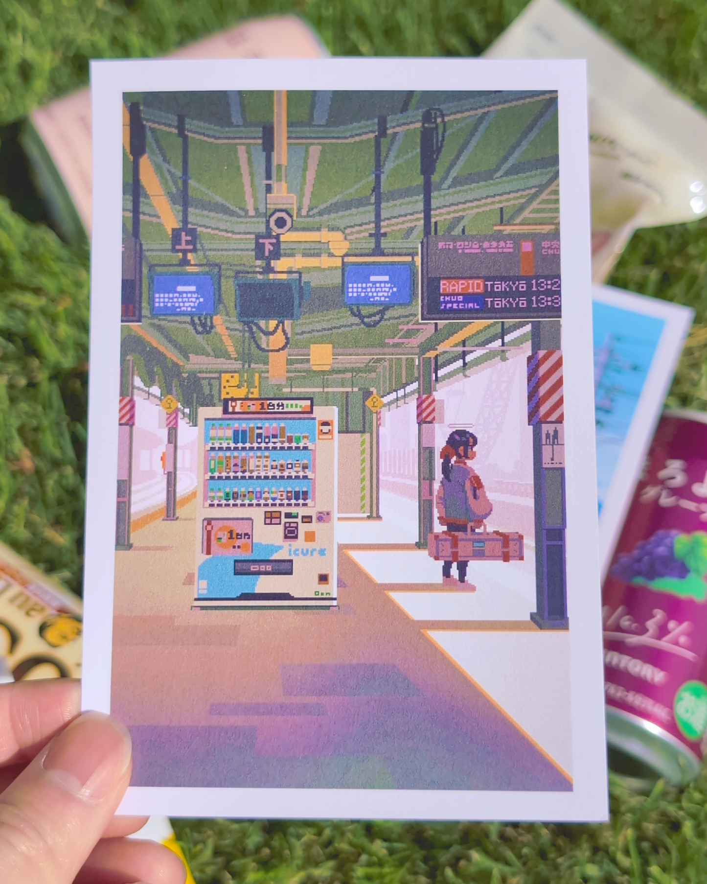 Vending Machine Postcard Set