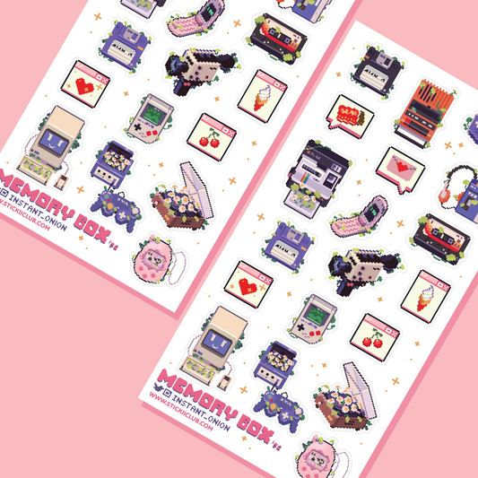 MEMORY BOX Sticker Sheet